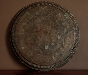 Plato de Presentación de Cobre, Venta Caliente, Plato de Metal Antiguo, Vajilla para Bodas, Platos y Platos de Metal, Acero Inoxidable - Product Image 6