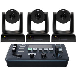Ikan OTTICA 3 X NDI HX3 4K 30x PTZ <b>Camera</b> Bundle with Controller for Video Conferencing Voting Translation - Product Image 4