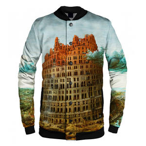 Vestes universitaires imprimées par sublimation les plus recherchées pour hommes femmes vestes Letterman en toile personnalisées couverture de bouton disponible en vrac - Product Image 1