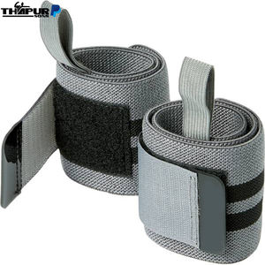 Muñequeras Deportivas de Neopreno con Logotipo Personalizado, Precio al por Mayor, Tela Delgada, Elasticidad Ajustable, Transpirable, Antideslizante, Unisex - Product Image 5