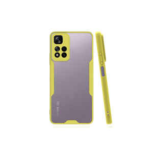 Coque en silicone jaune Netzy SAFA Parfe pour Xiaomi Redmi Note 11 Pro Plus 5G - Compatible avec Electroplate 10A 7A C31 9C 9I - Product Image 1