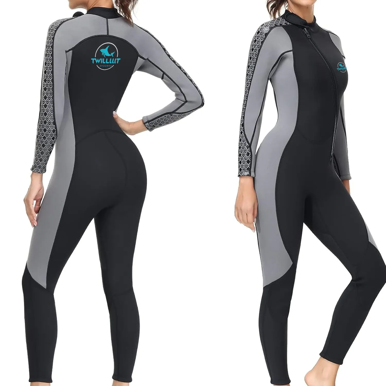 high quality Factory Supply Men 3mm Black Long Sleeve Neoprene Swimming Wet Suit Surfing Diving Wetsuit
