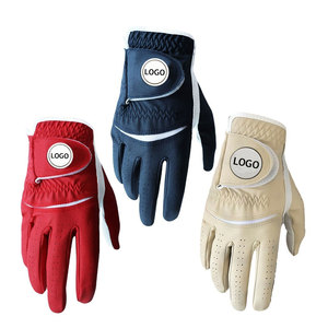 Cabretta ถุงมือกอล์ฟสำหรับผู้หญิง, ถุงมือกอล์ฟหนังแกะถุงมือกอล์ฟดีไซน์ใหม่ระบายอากาศ - Product Image 4