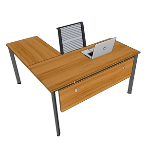 Wooden Gaming <b>Desk</b> with <b>Foldable</b> Oval Shape & Adjustable Legs 140x140cm Home <b>Office</b> Use - Product Image 3