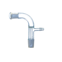 Adaptateurs de récepteur en verre borosilicaté AARK transparent de haute qualité 14/23-34/35mm, courbés, personnalisables, connexion sous vide OEM PC