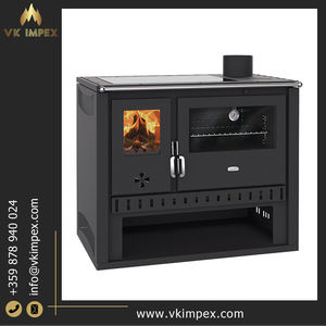 Estufa de cocina de leña independiente moderna más vendida de 2024, hierro fundido de excelente calidad, hoteles de hierro fundido, uso en interiores, Bulgaria - Product Image 4