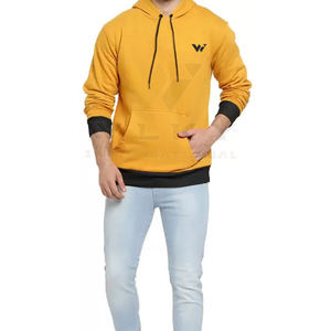 Meilleure vente Logo personnalisé hommes sweats Streetwear séchage rapide confortable hommes sweats vêtements sweat-shirt hommes - Product Image 2