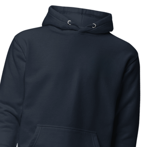 Sudadera con Capucha Azul Marino Unisex, Sudadera con Capucha Lisa de Felpa de Algodón Premium, Suave, Cálida, Informal de Invierno, Fabricante Mayorista - Product Image 5