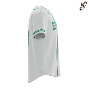 เสื้อเบสบอลแบบใหม่สำหรับทุกเพศ ผลิตจากโพลีเอสเตอร์ 100% รับสกรีนโลโก้ สีสันสดใส ชุดกีฬา ระบายอากาศได้ดี เหมาะสำหรับซอฟต์บอล สกรีนชื่อทีมได้ - Product Image 2