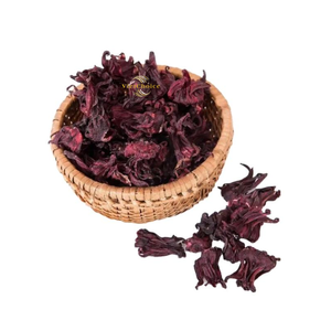 Flores de Hibisco Secas Orgánicas, Ingredientes para Té Floral Secado al Sol, Oferta al por Mayor - Product Image 2