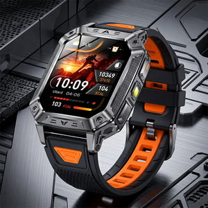 Montre connectée AGM Mobile AK86, écran TFT 2,01 pouces, étanche IP68, appels Bluetooth, batterie 1400 mAh, montre de sport d'extérieur - Product Image 3