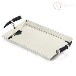 Elegante Bandeja Decorativa de Metal para Ramadán con Colores y Logotipo Personalizados |   Mejora la experiencia de servicio para mesas de comedor y mesas de café. - Product Image 2