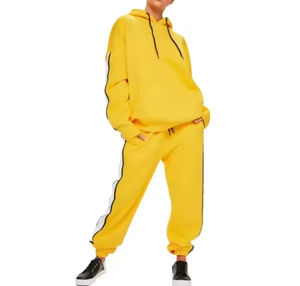 Survêtements de sport unisexes en polyester/nylon, ensembles imprimés à séchage rapide, respirants, rayés, en polaire, printemps, pour hommes et femmes - Product Image 3