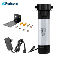 Module stérilisateur électrique UVC LED PURICOM avec capteur de débit pour purificateur d'eau RO, débit de 15 L/min, désinfection instantanée entièrement automatique