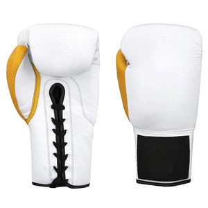 Vente directe d'usine, gants de boxe d'entraînement en plein air respirants de haute qualité en cuir, logo et design personnalisés, cuir de vache - Product Image 6