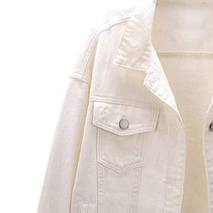 Chaqueta Acolchada de Mezclilla Tejida para Mujer, Hecha a Medida, Impermeable, con Mangas Completas Cómodas, Relleno de Algodón, Precio Económico - Product Image 3