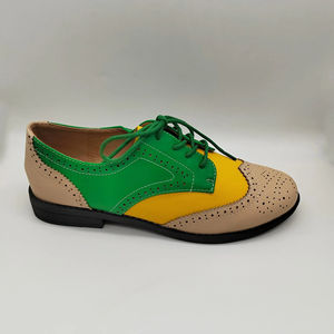 Chaussures écossaises Ghillies à prix réduit, chaussures écossaises irlandaises Ghillie Brogues 100% en cuir véritable pour hommes - Product Image 3