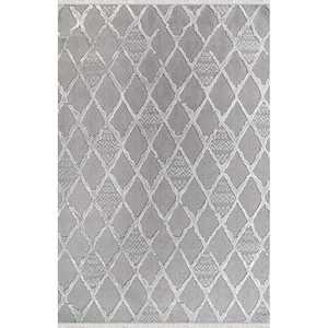 Alfombra Moderna Netline de Polipropileno y Poliéster en Tonos Oscuros para Entrada, Dormitorio o Estudio - Home Rugs Depot - Product Image 4