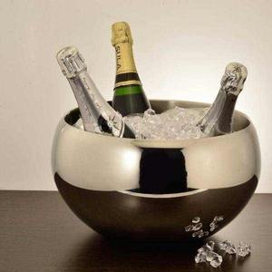 Seau à glace en cuivre pour champagne - Product Image 1