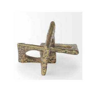 Gold Color Exclusive Quality Super Design Hot Sale Sculpture for Restaurant Decoration <b>Top</b> Demanding Tabletop Sculpture - Product Image 2