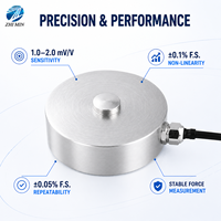 Capteur de force miniature à bouton de compression 5kg-5000kg ±0.1%FS IP66 pour l'automatisation industrielle et les tests de force