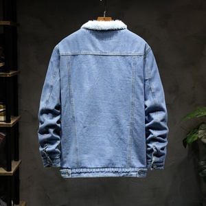 Veste en jean OEM Design entièrement personnalisée Impression numérique personnalisée Veste en jean numérique pour hommes - Product Image 4