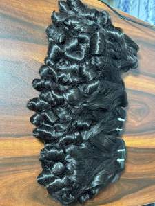 Extensiones de cabello humano virgen con textura suave a la venta por exportadores indios - Product Image 5