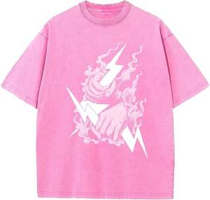 Camiseta de Hombre Oversize de Algodón Orgánico 100% de Alta Calidad, 300gsm, Cuello Pequeño, Estilo Urbano, con Logotipo Personalizado - Product Image 1