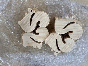 Juguete de equilibrio de animales de madera Natural pequeño de Vietnam: diversión educativa de Aprendizaje Temprano - Product Image 4