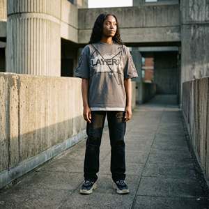 2025 Custom 240gsm Heavyweight Cotton Women T Shirt 3D Puff Print Embroidery Rhinestone Distressed Hem Loose Streetwear Diamonds - Product Image 2