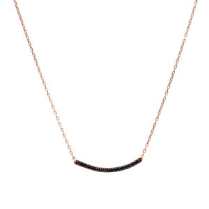 Collar de plata de ley 925 con piedras de circonita, elegante, turco, hecho a mano, venta al por mayor - Product Image 1