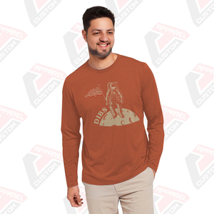 heritage men long sleeve cotton jersey t <b>shirt</b> timeless comfort - Product Image 6