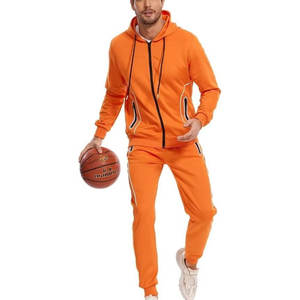 2025สูทแบบมีฮู้ดสำหรับผู้ใหญ่ชุดวิ่งจ๊อกกิ้งสำหรับฤดูหนาวสีพื้นระบายอากาศได้ดีเป็นมิตรกับสิ่งแวดล้อมชุดวิ่งโลโก้ด้านหน้า - Product Image 2