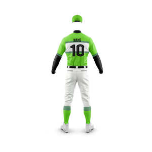 Uniformes Personalizados en Blanco de Buena Calidad, Uniformes Personalizados de Béisbol con Impresión Personalizada - Product Image 5