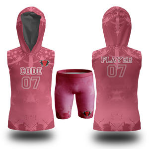 Haute qualité personnalisé conçu professionnel drapeau américain vêtements de football pour les filles 7V7 7on7 hauts chemises ensembles uniformes - Product Image 6