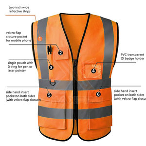 เสื้อกั๊กนิรภัยสะท้อนแสงรุ่น 2026 ลดราคาพิเศษ ราคาคุ้มค่า - Product Image 2