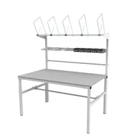 Table d'emballage métallique OEM/ODM/OBM personnalisable, structure modulaire, conception démontable, plateaux de table en métal laminé à froid pour diverses applications