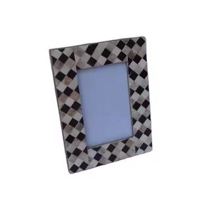 Marco de fotos con incrustaciones de hueso y resina de la mejor calidad, recién llegado, decoración de pared, Marco de imagen de perla Madre, diseño superior único, artesanías naturales - Product Image 4