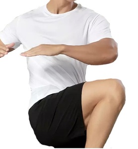 Atlético Deportes al aire libre Fitness Wear Camisetas Última edición Diseñe su propio logotipo Muscle Fitted Training Tees Top Shirt Hombre - Product Image 3