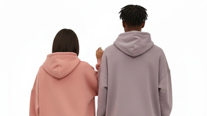 Sudadera con Capucha Unisex de 330 g/m², Gruesa para Invierno, 100% Algodón, Corte Holgado, Logotipo Personalizado para Moda Urbana, Sudadera sin Mangas - Product Image 4