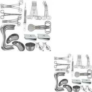 Ensemble chirurgical mineur de 13 pièces Instruments chirurgicaux en acier inoxydable Ensemble d'instruments chirurgicaux de base Ensemble dentaire instruments chirurgicaux - Product Image 3