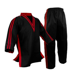 Professional Unisex Breathable Stretch Karate Uniform Quick Dry Sportswear Made Spandex OEM Service Available Latest Design - Product Image 1