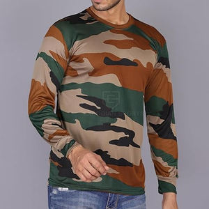 Camiseta de Caza de Alta Calidad Fabricada en Pakistán, la Más Vendida para Hombre, Logotipo Personalizado, Algodón/Poliéster, Transpirable y Ecológica - Product Image 3