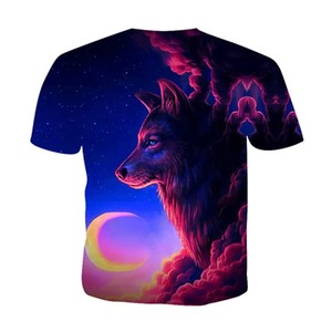 T-shirt de sport à motif imprimé personnalisé, t-shirt de gymnastique à col rond, vêtements de sport extensibles et respirants pour hommes - Product Image 2