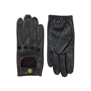 Gants de conduite classiques pour hommes Gants haut de gamme en cuir véritable souple du Pakistan pour la scène hivernale décontractée - Product Image 5