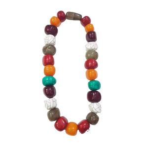 Statement Chunky Resin Necklace Handmade Colorful <b>Beads</b> for Gift - Product Image 1