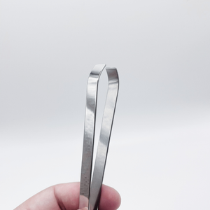 Pinzas para cejas de calidad profesional con punta inclinada y acabado pulido El mejor diseño redondo - Product Image 6