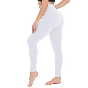 เลกกิ้งสำหรับผู้หญิงเอวสูงนุ่มควบคุมหน้าท้องระบายอากาศได้ไร้รอยต่อชุดเล่นกีฬาฟิตเนสยิมฟิตเนส - Product Image 2