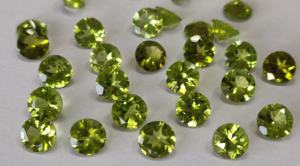 Peridoto natural Corte redondo 1,50mm Peridoto suelto facetado Calidad superior - Product Image 3