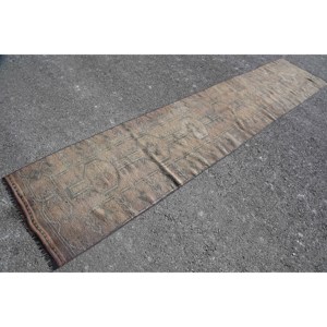 พรมขนสัตว์สีเบจแนววินเทจ11.6ft 2.4 x ดีไซน์การเย็บปะติดปะต่อกันทรงเรขาคณิตสำหรับห้องนั่งเล่นสี่เหลี่ยมผืนผ้าลายแอบสแตรกต์ลาเท็กซ์โพลีเอสเตอร์ - Product Image 2